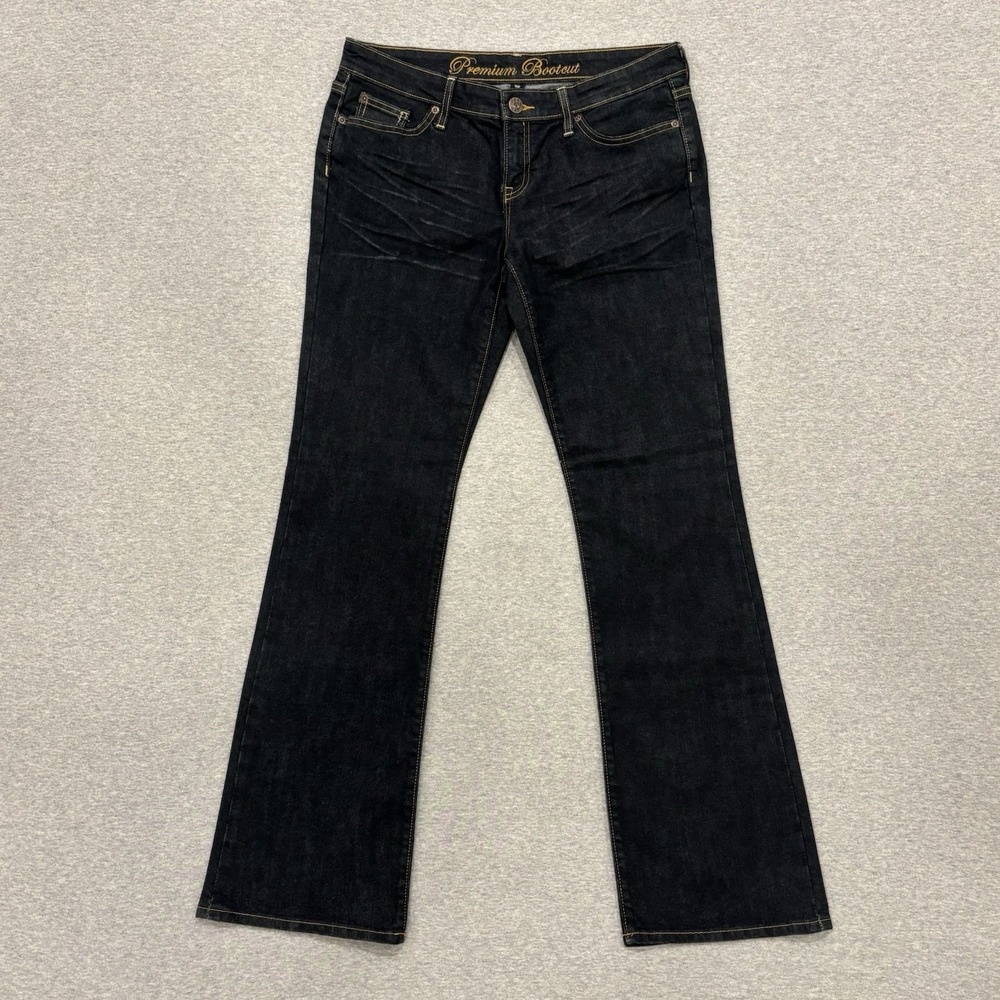 Gap 1969 Premium Bootcut Jeans Womens Size 8/29x32 Dark Wash Blue Denim Wide Leg